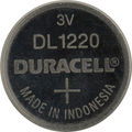 Duracell Lithiumbatterie CR1220