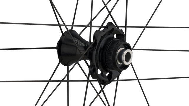 Campagnolo Set de Roues en Carbone Bora WTO 33 Disc Center Lock 28" - black-dark label/Set de 28" (avant 12x100 + arrière 12x142) Campa