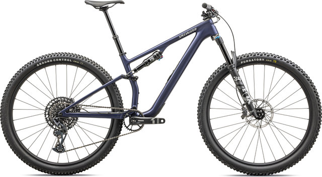Specialized Epic 8 Evo Comp Carbon 29" Mountainbike - satin blue onyx-dune white/130 mm/29"/L