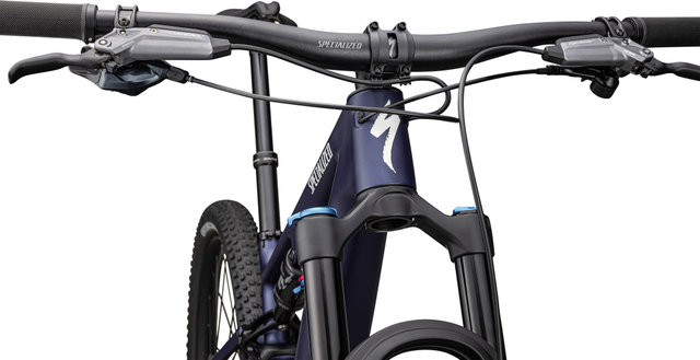 Specialized Epic 8 Evo Comp Carbon 29" Mountainbike - satin blue onyx-dune white/130 mm/29"/L