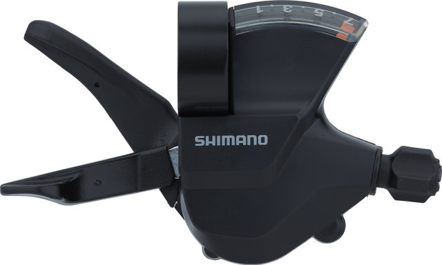 Shimano Levier de Vitesses SL-M315 avec Attache 2/3/7/8 vitesses - noir/7-vitesses
