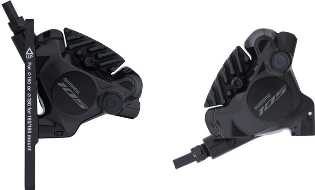 Shimano 105 Di2 R7150 Gruppe 2x12 34-50 - schwarz/172,5 mm/Anlöt/Shimano Road/11-34/Shimano Road/ohne