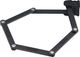 ABUS Candado plegable Bordo 6000K con soporte SH - black/90 