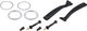 Campagnolo Set de Roues en Carbone Bora WTO 33 Disc Center Lock 28" - black-dark label/Set de 28" (avant 12x100 + arrière 12x142) Campa