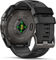 Garmin fenix 8 AMOLED Saphir Titane GPS 51 mm Montre multisports - noir-gris carbone